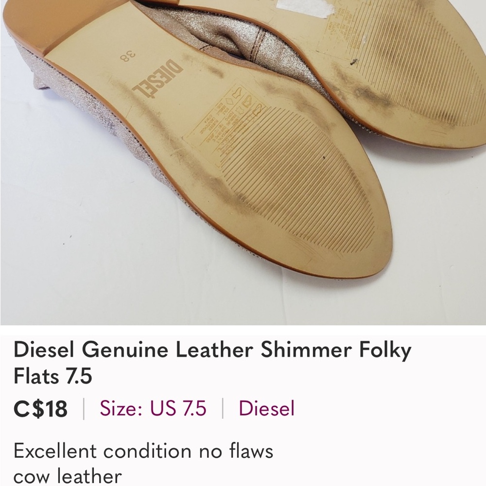 Diesel ballet flats - Picture 4 of 4